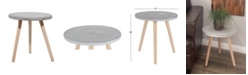 Rosemary Lane Contemporary Accent Table